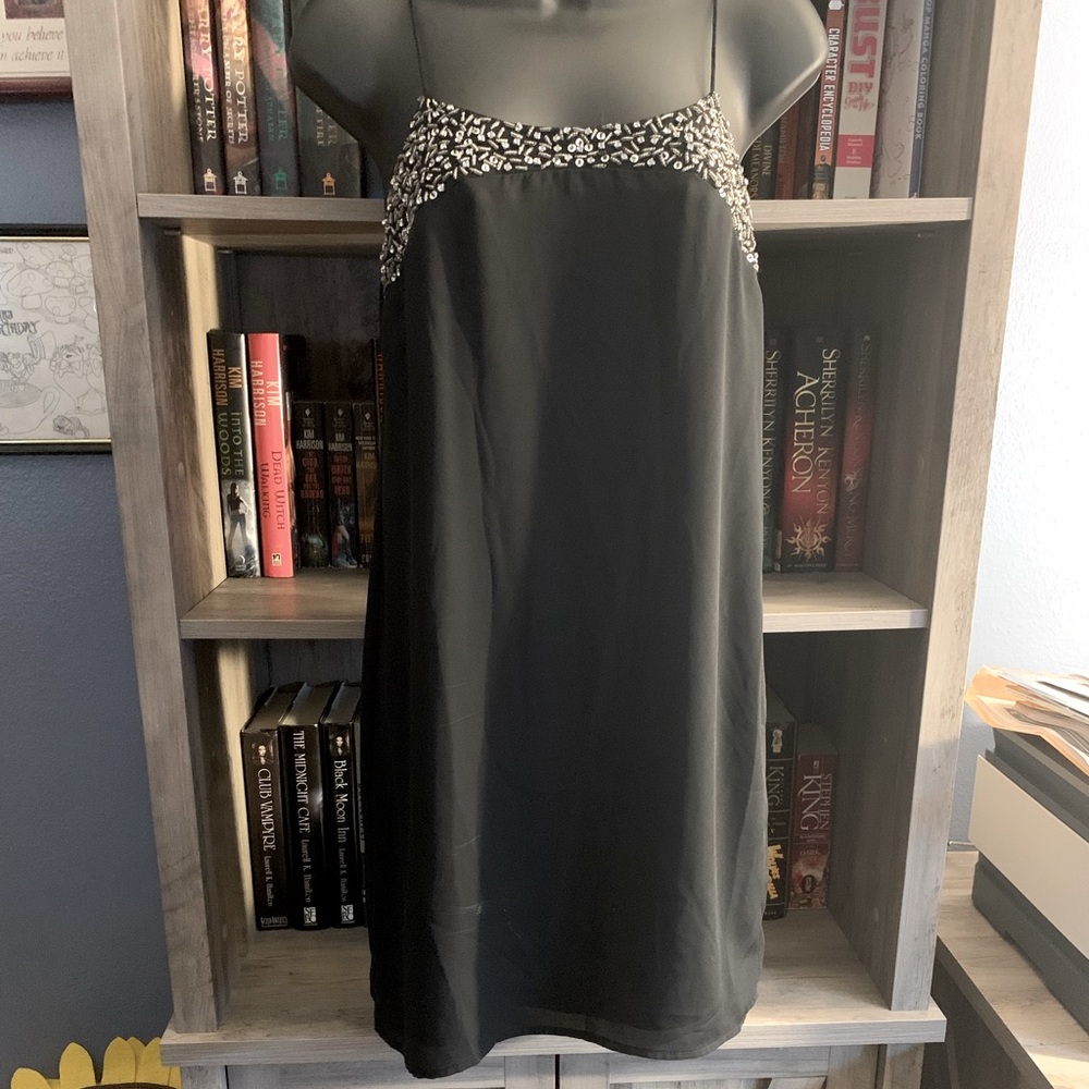 NWT - Bevello Beaded Shift Dress